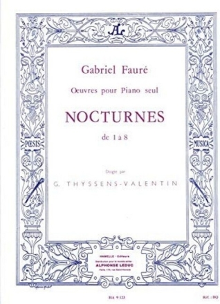 8 nocturnes pour piano