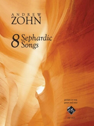 8 sephardic Songs pour voix et guitare partition