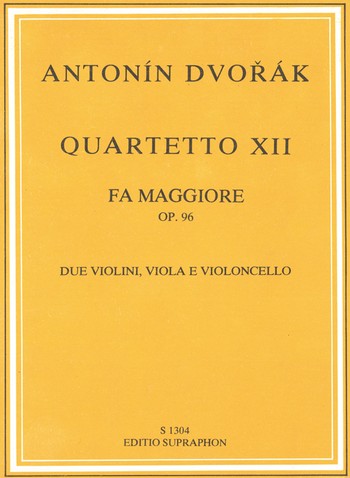Streichquartett F-Dur op.96  Studienpartitur