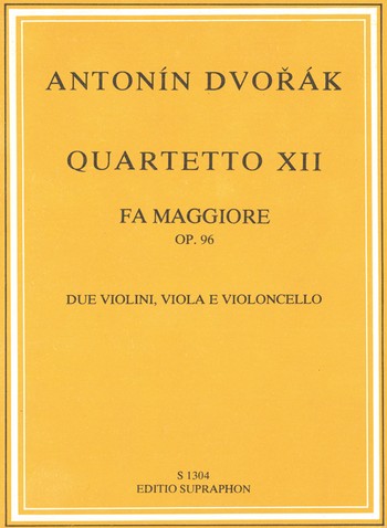 Streichquartett F-Dur op.96  Studienpartitur