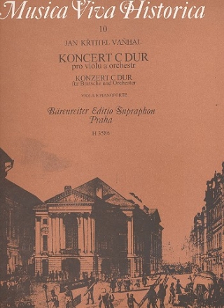 Konzert C-Dur fr Viola und Orchester fr Viola und Klavier