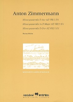 Missa pastoralis D-Dur AZ-VIII/1:D1 fr gem Chor und Orchester Studienpartitur