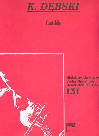 Cantabile fr Violine und Klavier