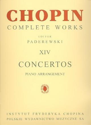 Concertos for piano and orchestra piano reduction