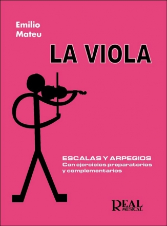 Emilio Mateu, La Viola, Escalas y Arpegios con Ejercicios Viola Buch