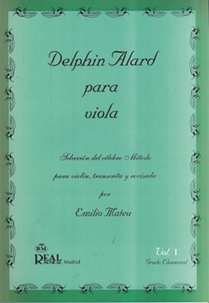 Delphin Alard para Viola Vol.1 - Grado Elemental para viola