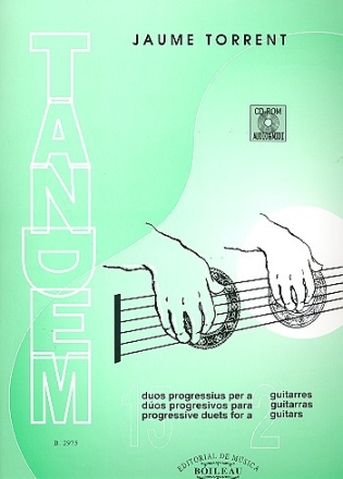 Tandem op.48 (+CD-Rom) fr 2 Gitarren Spielpartitur