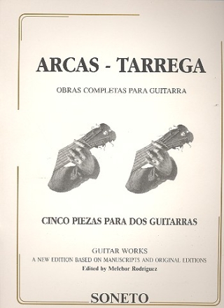 5 Piezas para 2 guitarras partitura