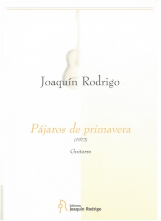 PAJAROS DE PRIMAVERA PARA GUITARRA (1972)