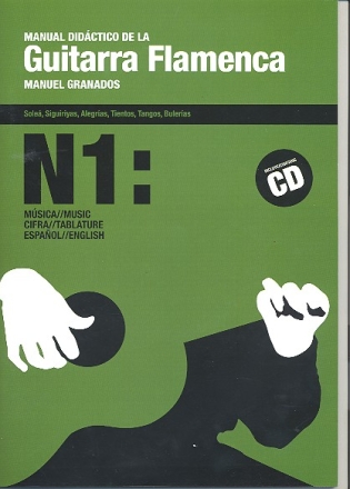 Manual didctico de la guitarra Flamenca vol.1 (+CD) (spa/en)