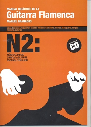 Manual didctico de la guitarra Flamenca vol.2 (+CD) (spa/en)