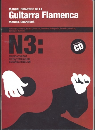 Manual didctico de la guitarra Flamenca vol.3 (+CD) (spa/en)