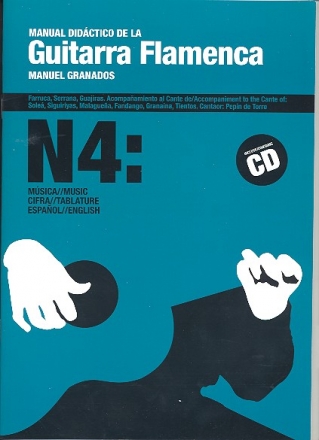 Manual didctico de la guitarra Flamenca vol.4 (+CD) (spa/en)