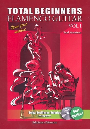 Total Beginners Flamenco Guitar (+CD): for guitar/tab (en)