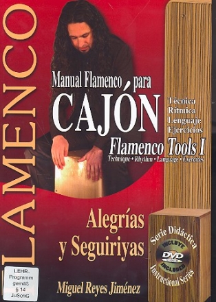 Manual Flamenco (+DVD) para cajn (en/sp)