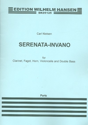 Serenata invano fr Klarinette, Fagott, Horn, Violoncello und Kontraba Stimmen