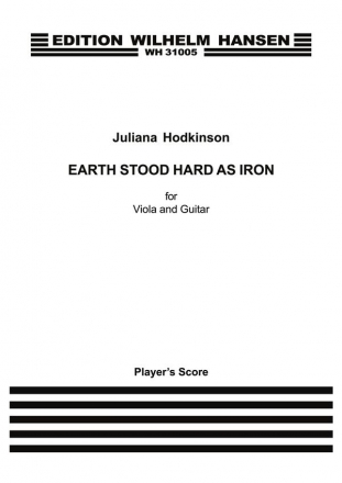 Earth Stood Hard As Iron Viola and Guitar Chorpartitur