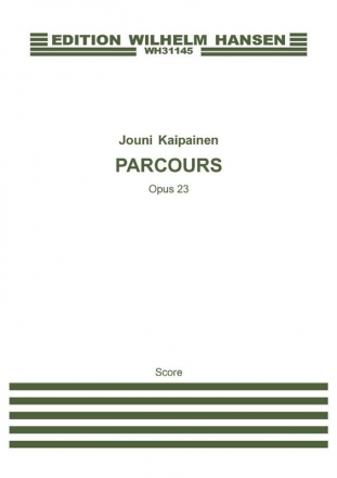 Jouni Kaipainen, Parcours Op. 23 Flute and Harpsichord Partitur