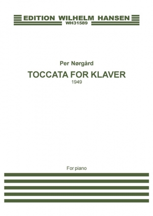 Per Nrgrd, Toccata For Klaver Klavier Buch