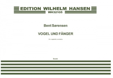 Bent Srensen, Vogel Und Fnger Orchestra Partitur
