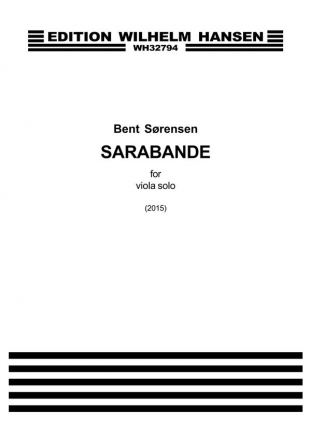 WH32794 Sarabande for viola