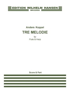 WH32950 3 Melodies for flute and harp