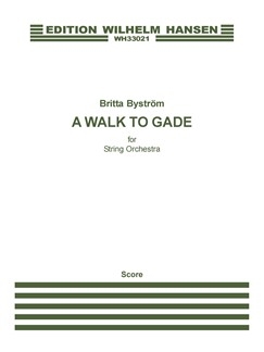 WH33021 A Walk to the Gade for string orchestra score