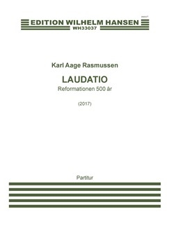 WH33037 Laudatio - Reformationen for mixed chorus and orchestra score