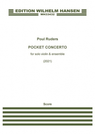 Poul Ruders, Pocket Concerto Ensemble and Violin Score