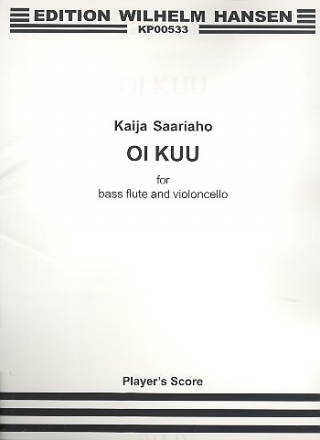 Oi kuu for bass flute and violoncello 2 scores archive copy