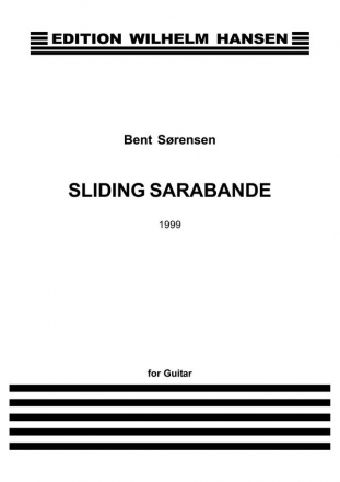 Bent Srensen, Sliding Sarabande Gitarre Buch