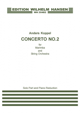 Anders Koppel, Concerto No. 2 For Marimba Marimba and Piano Buch