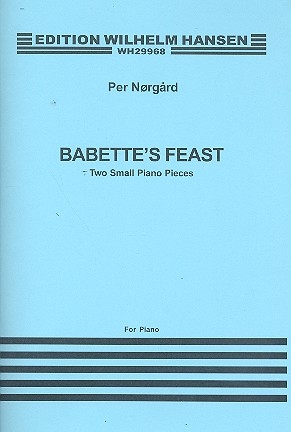 Babette's Feast 2 small piano pieces