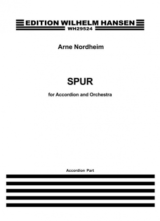 Arne Nordheim, Arne Nordheim: Spur Accordion and Orchestra Buch