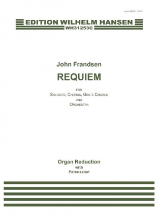 John Frandsen_Simon Grotrian, Requiem Mixed Choir [SATB] and Orchestra Partitur + Stimmen