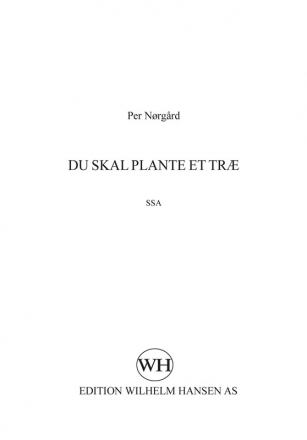Harald Bjerg Emborg_Finn Hoffding, Korsang I Danmark 2 Chor Klavierauszug