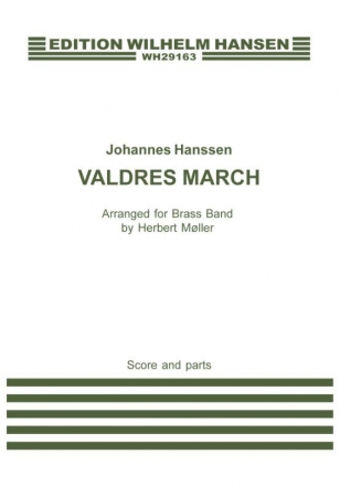Johannes Hanssen, Valdres March Brass Band Partitur + Stimmen