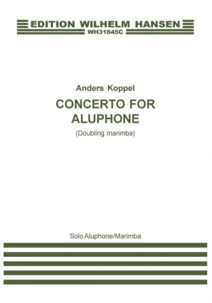 Anders Koppel, Concerto for Aluphone Marimba and Orchestra Stimme