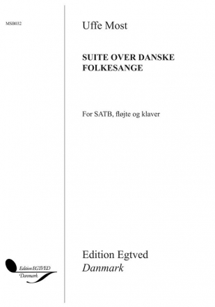 Uffe Most, Suite Over Danske Folkesange Vocal Buch