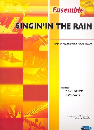 Singing in the Rain for orchestra score and parts