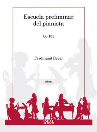 Escuela Preliminar del Pianista, Op.101 Klavier Buch