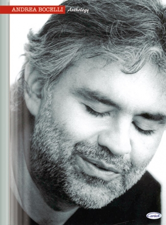 Andrea Bocelli Anthology 2006 songbook piano/vocal/guitar