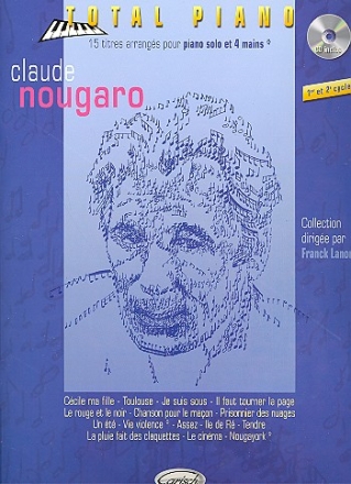 Total piano - Claude Nougaro (+CD): pour piano (2 et 4 mains)