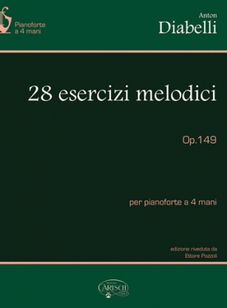 Esercizi Melodici op. 149 per pianoforte a quattro mani