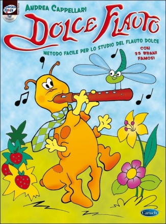 A. Cappellari, Dolce Flauto + Cd Recorder Buch + CD