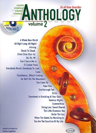 Anthology vol.2 (+CD) for violin