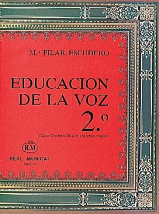 Mara Pilar Escudero Garca, Educacin de la Voz, 2 Gesang Buch