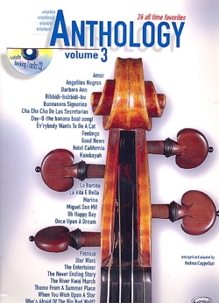 Anthology vol.3 (+CD) for violin
