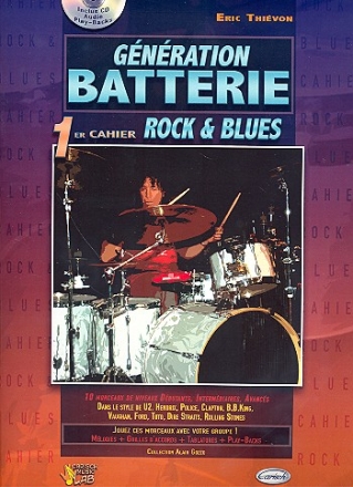 Gnration Batterie vol.1 - Rock & Blues (+CD) (frz)