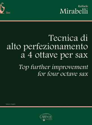 R. Mirabelli, Tecnica di Alto Perfezionamento a 4 Ottave per Sax Saxophone Buch